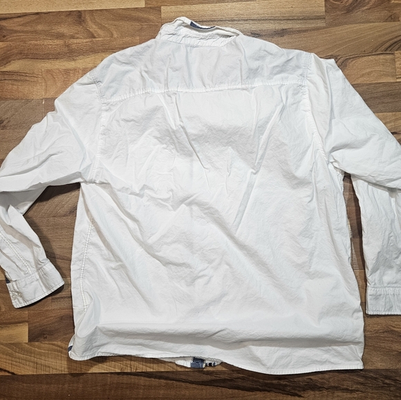 Carbon2Cobalt White Button Down Shirt Men’s XL Long Sleeve - Picture 9 of 9